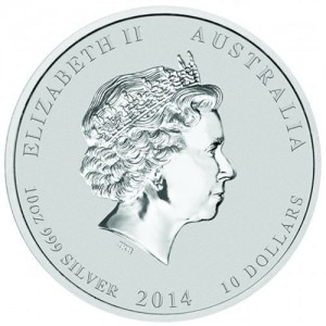Stříbrná mince Rok Koně 2014 1 Kilo
