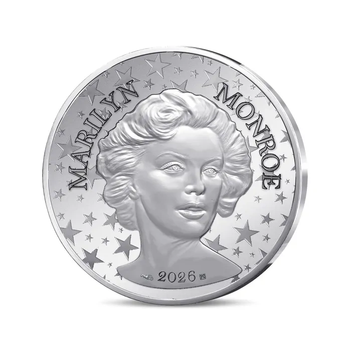 Marilyn Monroe Silver Coin, 2026 Edition
