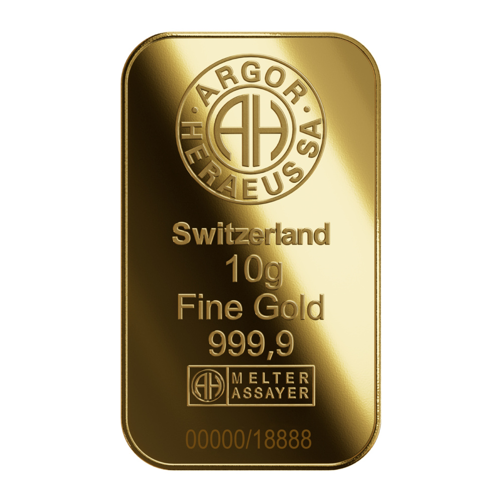 Argor-Heraeus Limited edition Rok kozy 2027 zlatý slitek 10g