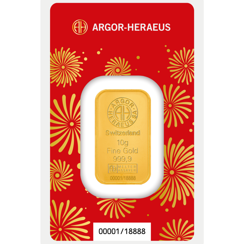 Argor-Heraeus Limited Edition Jahr des Pferdes 2026 Goldbarren 10 g