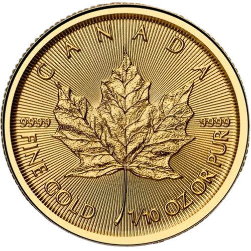 Zlatá mince Maple Leaf 1/10 Oz 2026