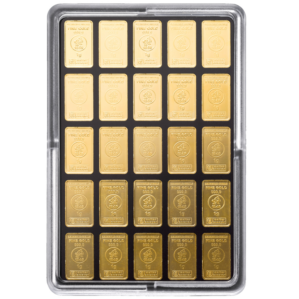 Heimerle + Meule Investment gold bar 50g - UNITY BOX