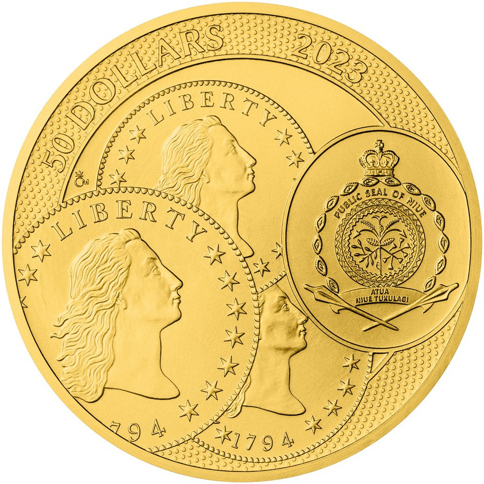 Gold Ounce 2023 Thaler - JOACHIMSTHALER· 1 oz FINE GOLD 999.9 ·