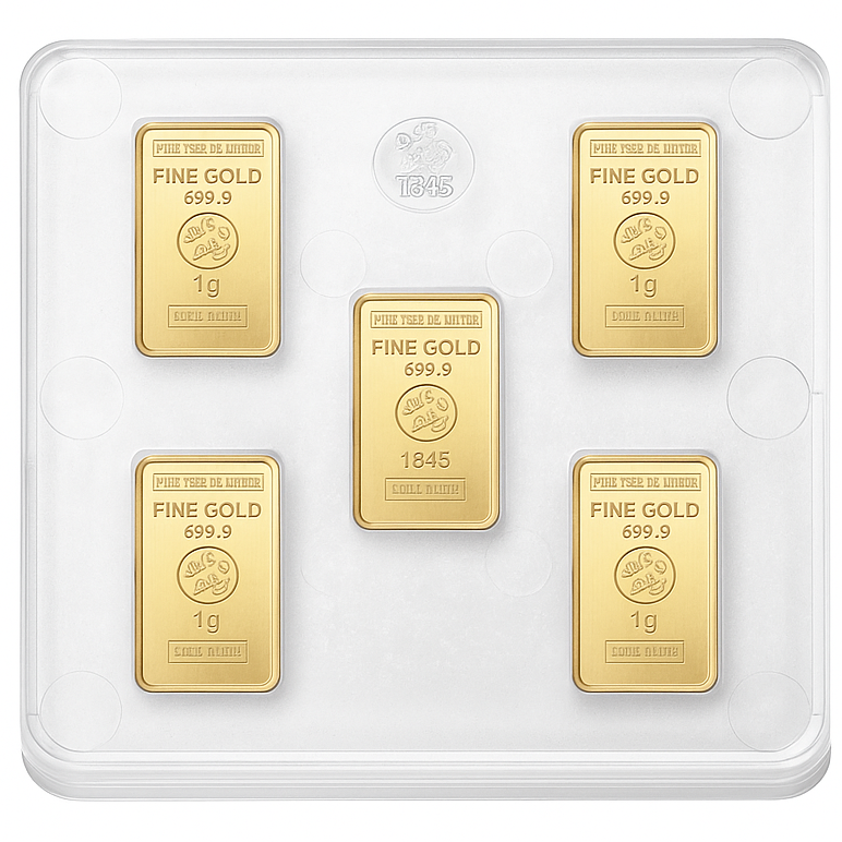 Heimerle + Meule Anlagegoldbarren 10g (10 x 1g) - UNITY BOX