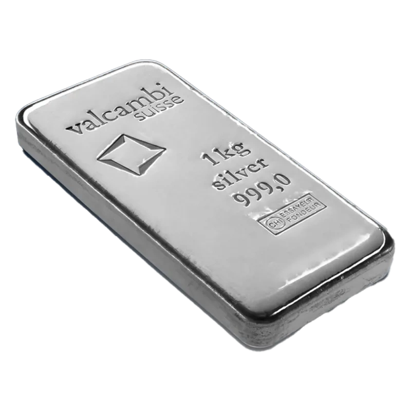 Valcambi Investment-Silberbarren 1000 g