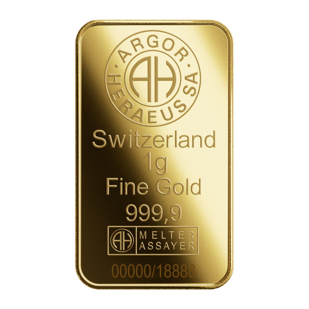 Argor-Heraeus Limited edition Rok kozy 2027 zlatý slitek 1g