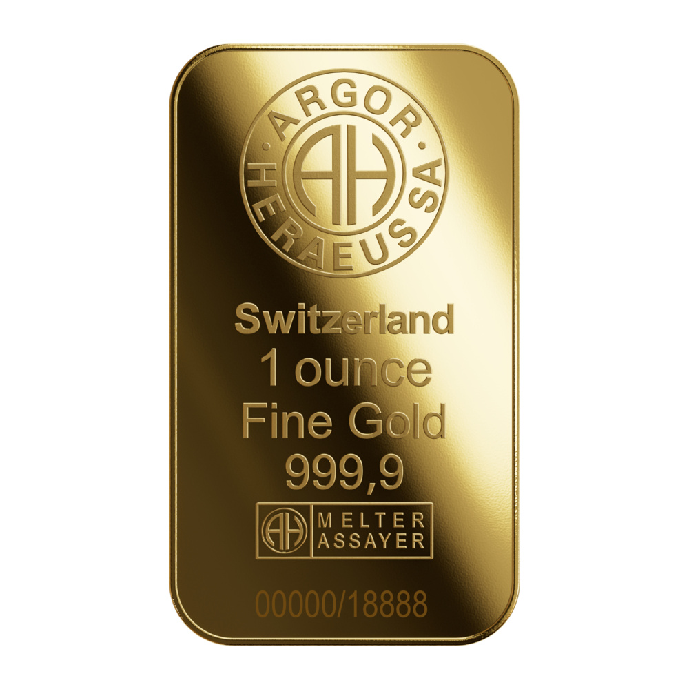 Argor-Heraeus Limited edition Rok kozy 2027 zlatý slitek 1 Oz