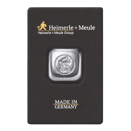 Heimerle + Meule Investiční stříbrný slitek 1oz