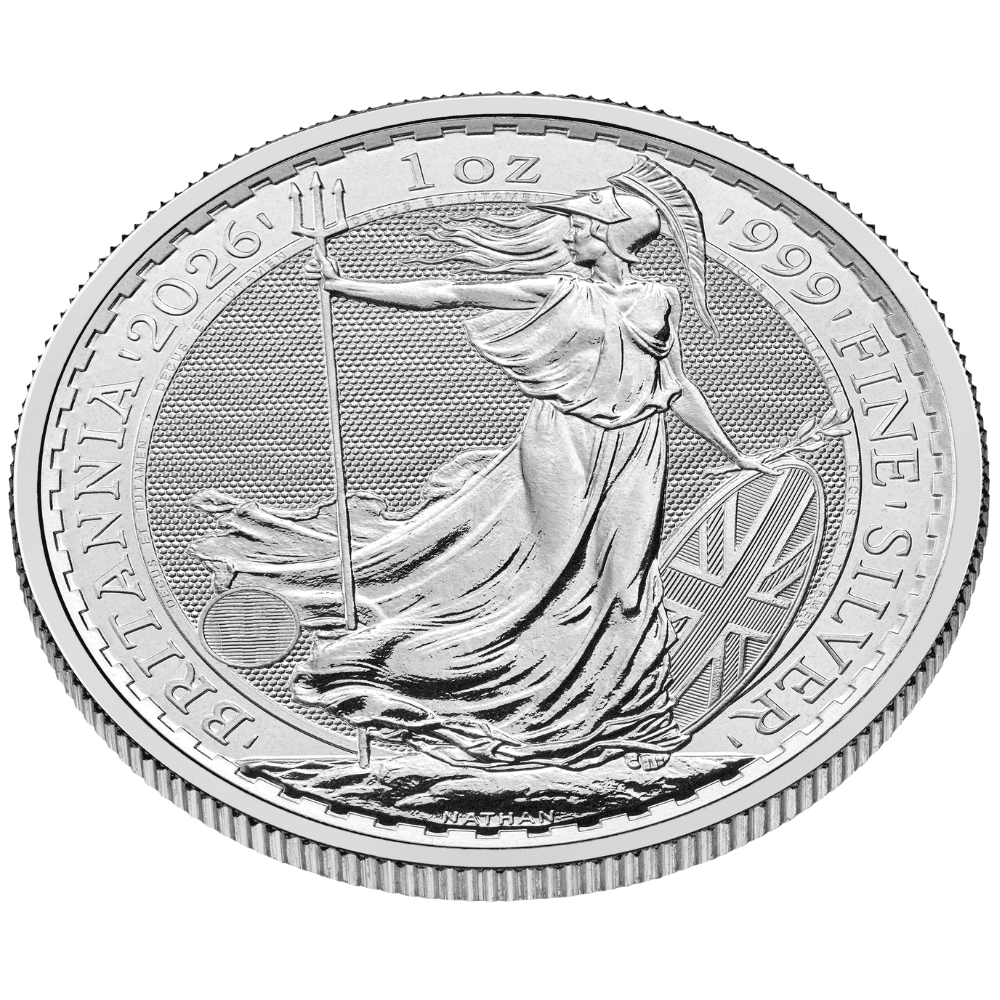 Stříbrná mince Britannia 1 Oz 2026