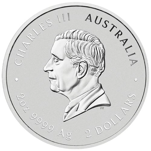 Silver Bullion Coin Australian Lunar Series III 2026 Year of the Horse 2oz - Coloured