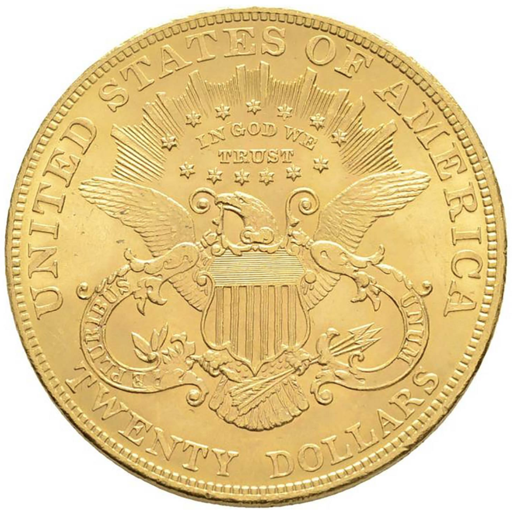 Zlatá mince 20 Dollar American Double Eagle Liberty Head - 30,1 g