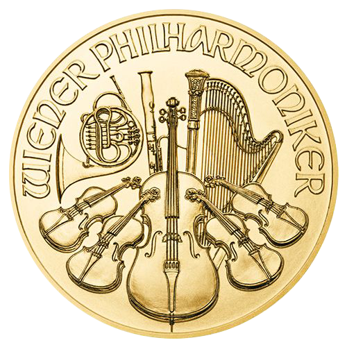 Wiener Philharmoniker 1/10 Oz Gold Coin