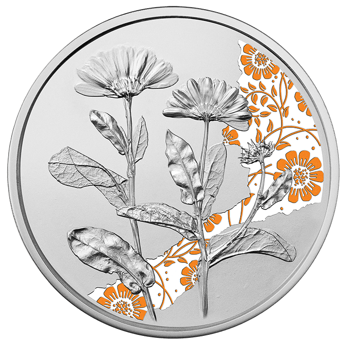 1/2 oz Proof 2022 Moonstone Silver Coin