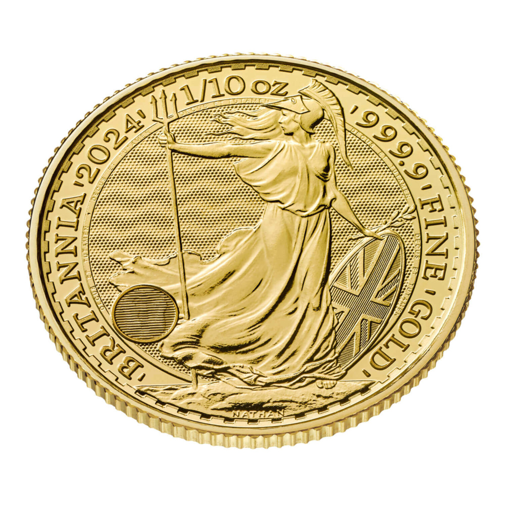 Britannia 1/10 Oz 2025 Gold Coin
