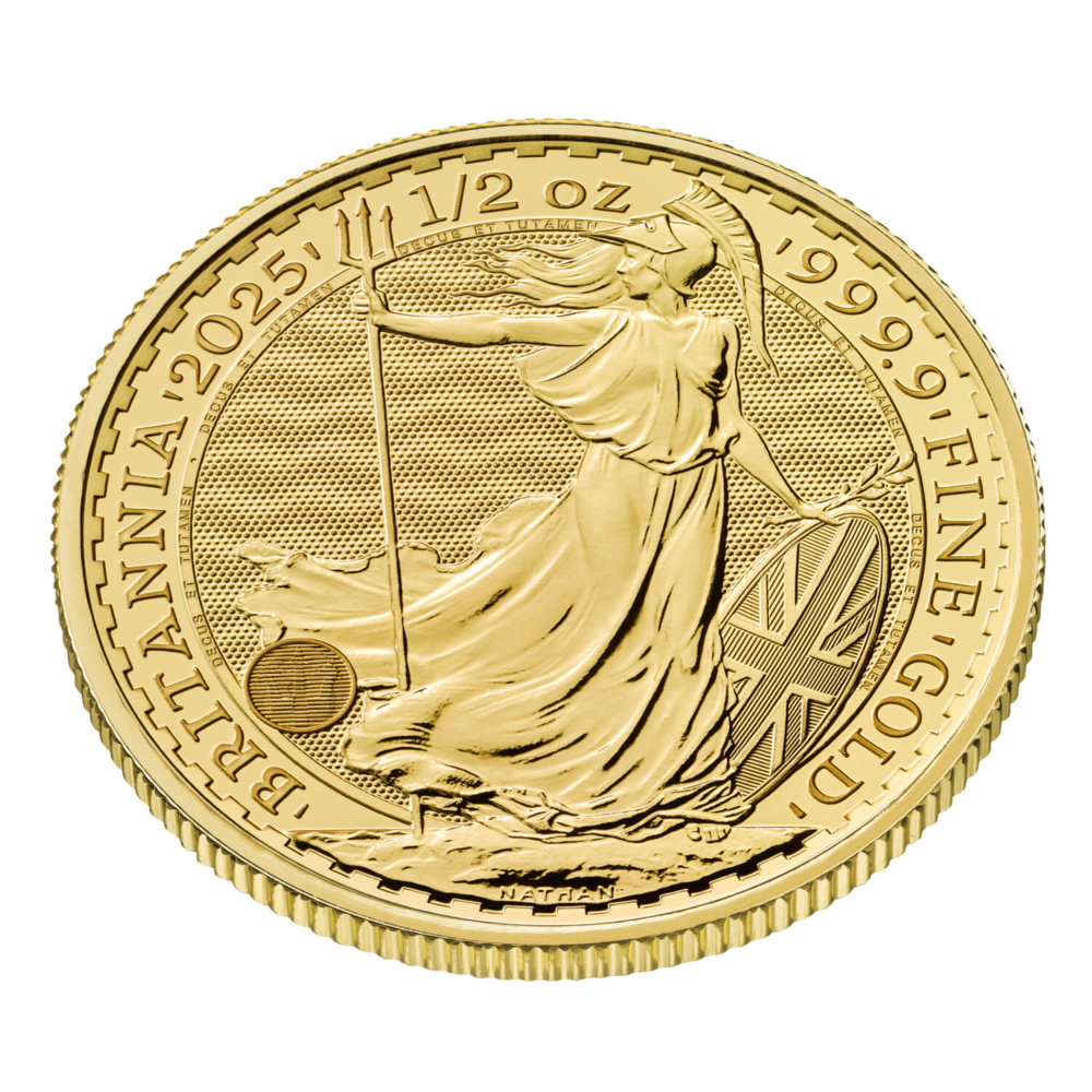 Britannia 1/2 Oz 2025 Gold Coin
