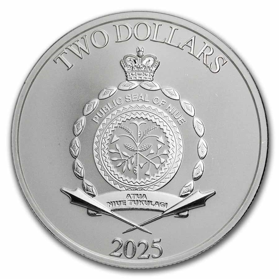 Stříbrná mince Marvel Captain America vs Thanos Silver Coin - 2025 - 1 oz
