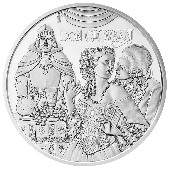 Silver coin AMADEUS: THE GENIUS 20 g 2016