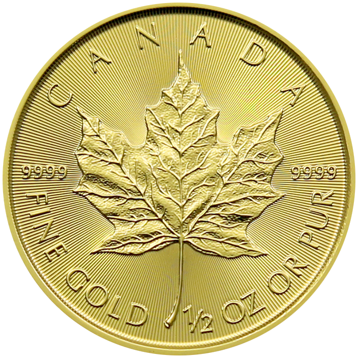 Maple Leaf 1/2 Oz Goldmünze
