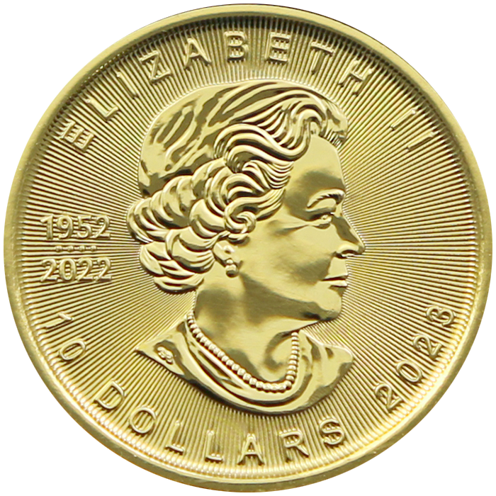 Maple Leaf 1/4 Oz Gold Coin