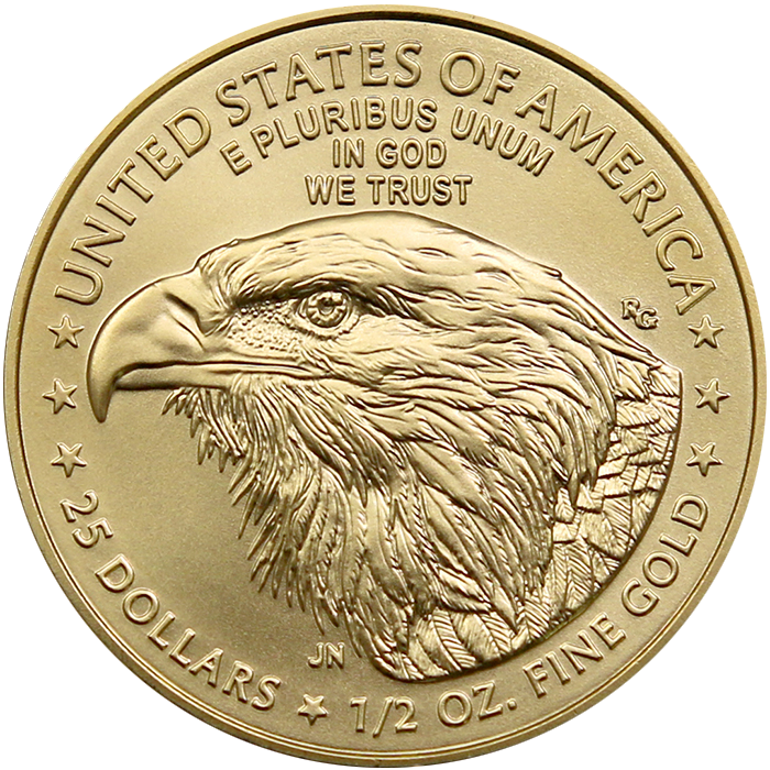 American Eagle 1/2 Oz Type 1 Gold Coin