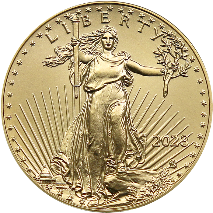 American Eagle 1/2 Oz Type 1 Gold Coin