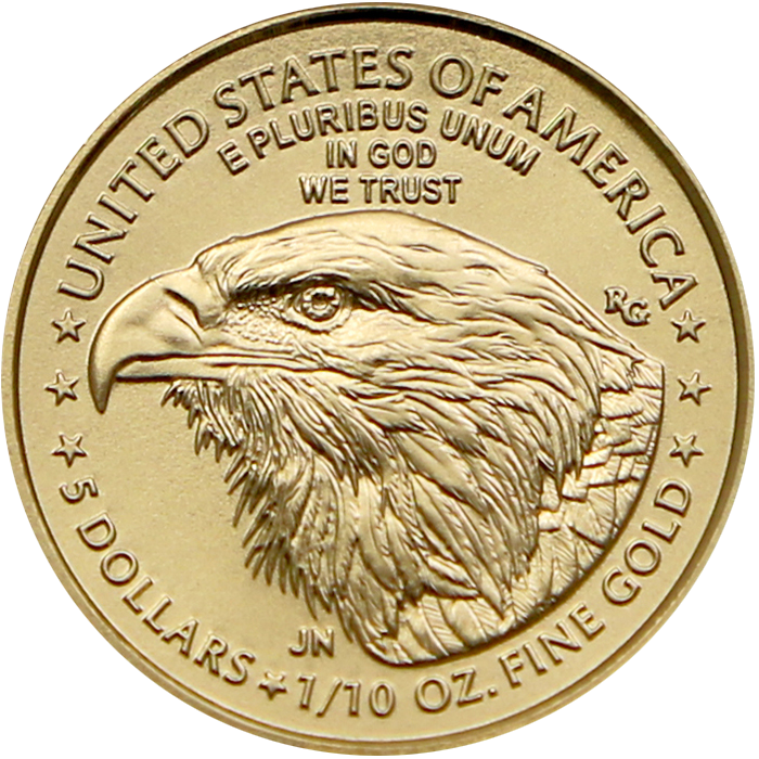 American Eagle 1/10 Oz Type 1 Gold Coin