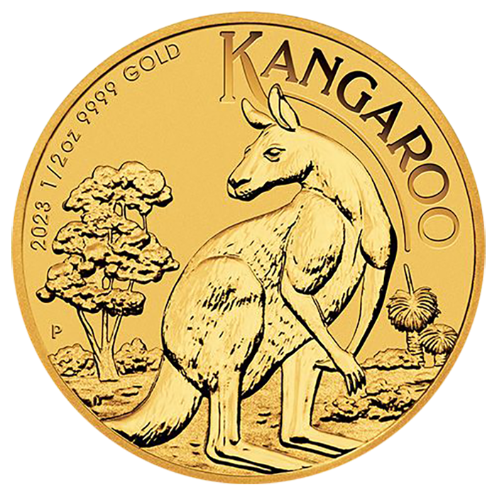 1/2 Oz Kangaroo Gold Coin
