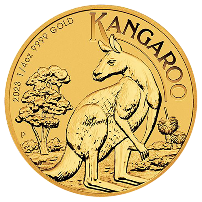 1/4 Oz Kangaroo Gold Coin