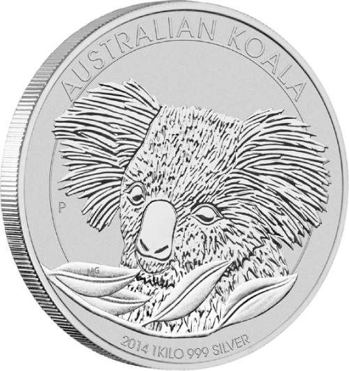 Stříbrná mince Australian Koala 2014 1 Kilo