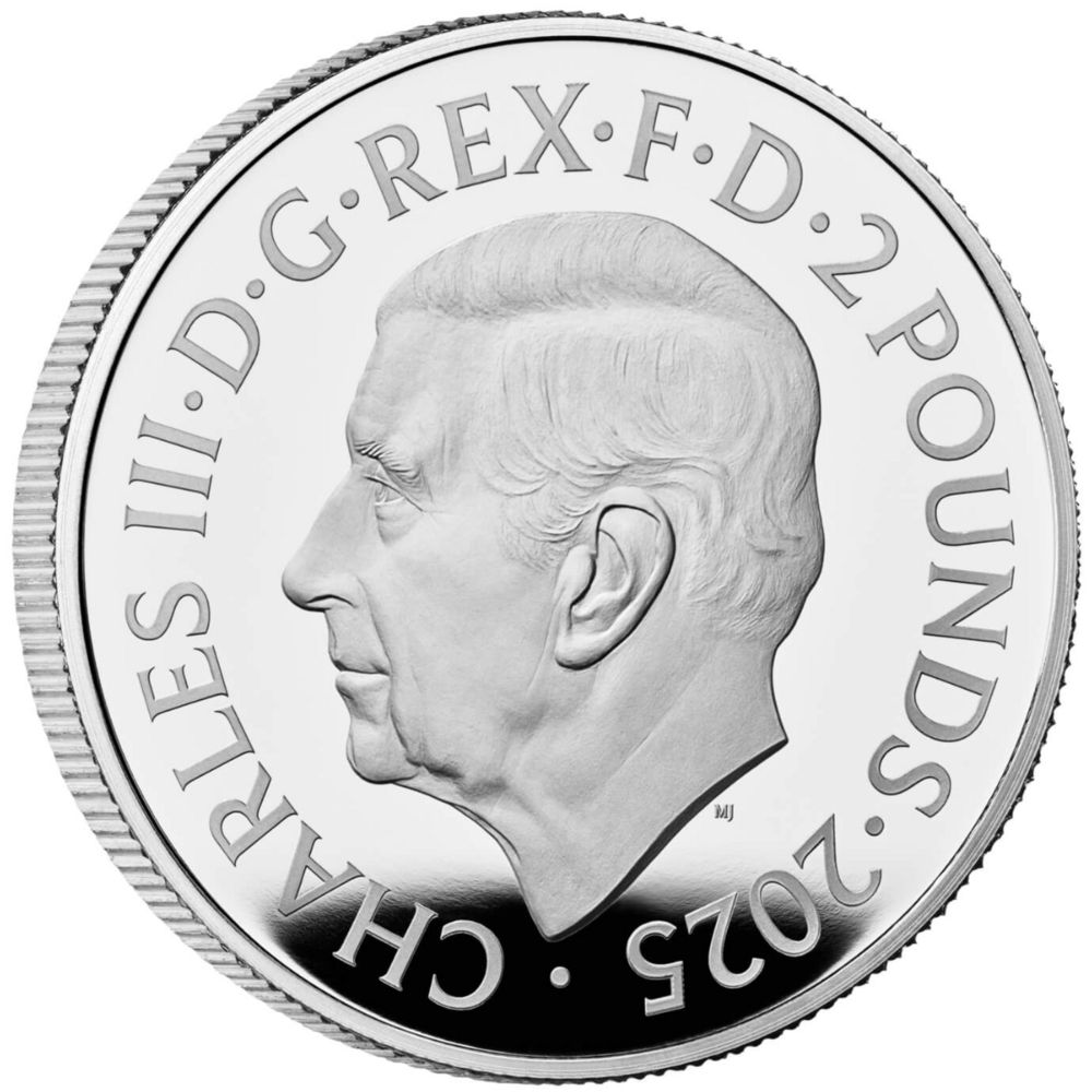 John Lennon 1 Oz 2025 Proof Silver Coin