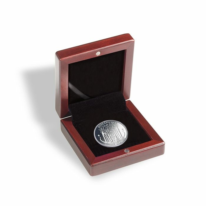 Mincovní etue VOLTERRA s kulatými přihrádkami do 41 mm Ø