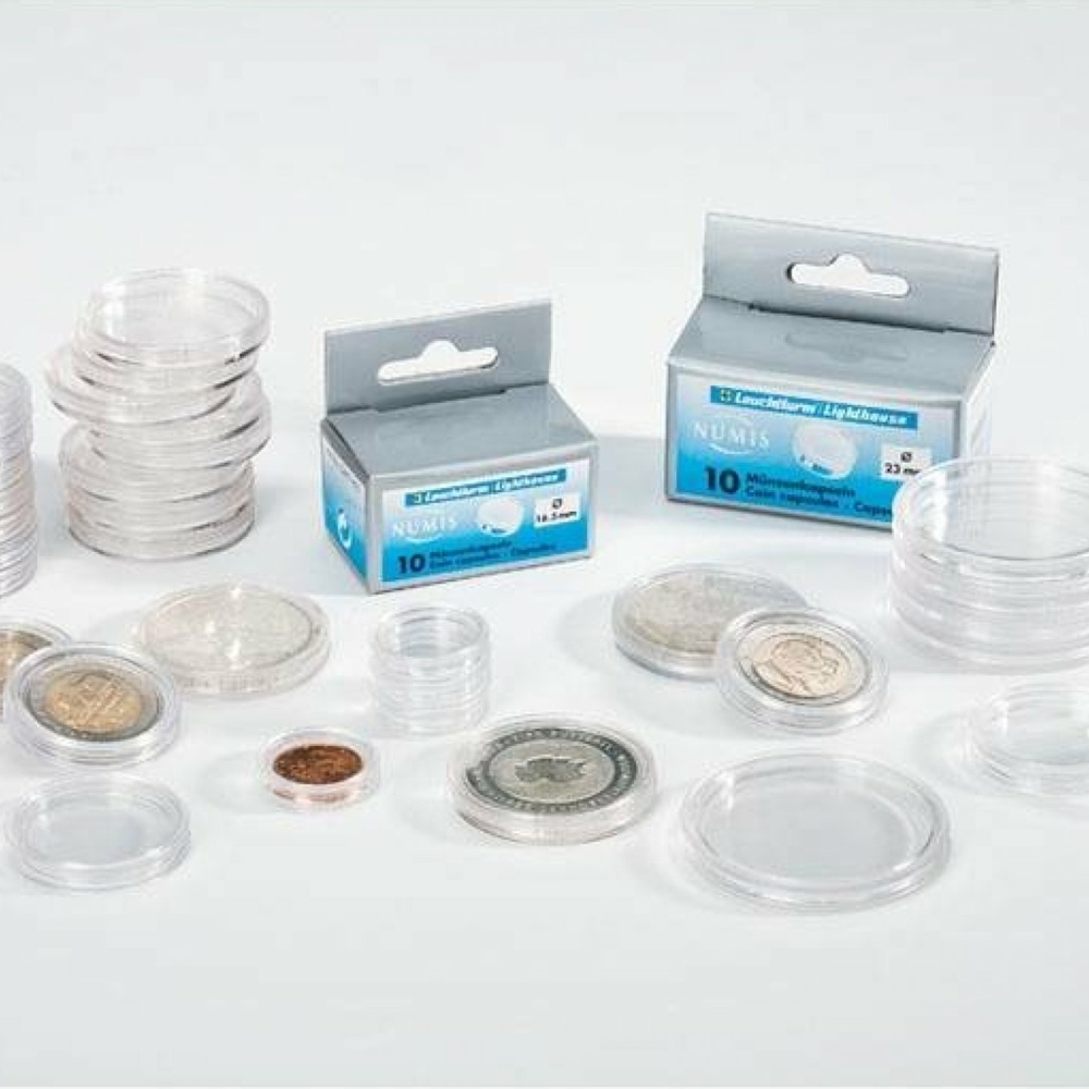 Plastikkapsel für Britannia 1 Oz Silbermünze - 1 Stk.