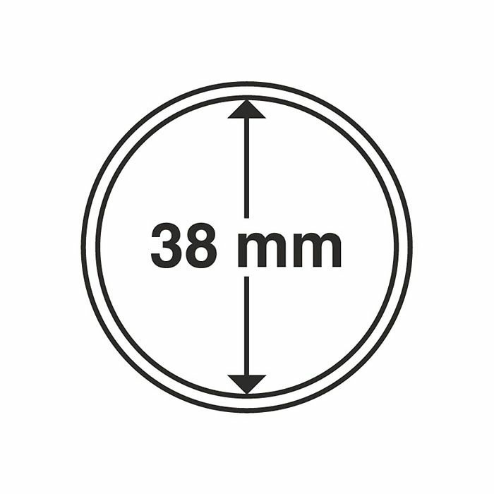 Plastikkapsel für 1-Oz-Silbermünze Maple Leaf – 1 Stk.