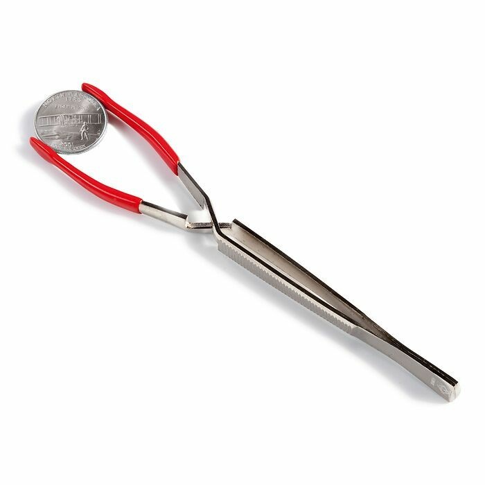 Držák mincí s plastovými konci, 16cm