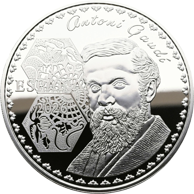 Sada 3 stříbrných mincí ROK GAUDÍHO