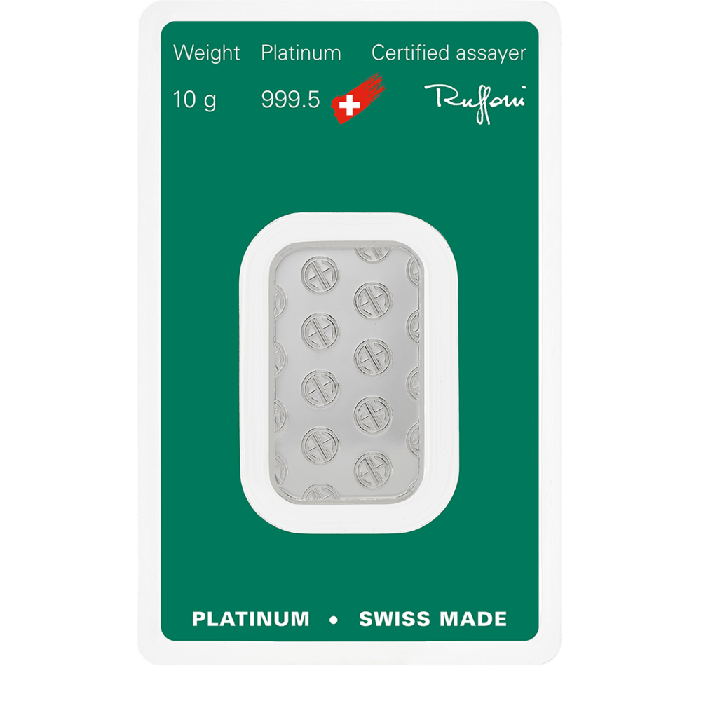 Argor Heraeus Investment Platinum Bar 10g