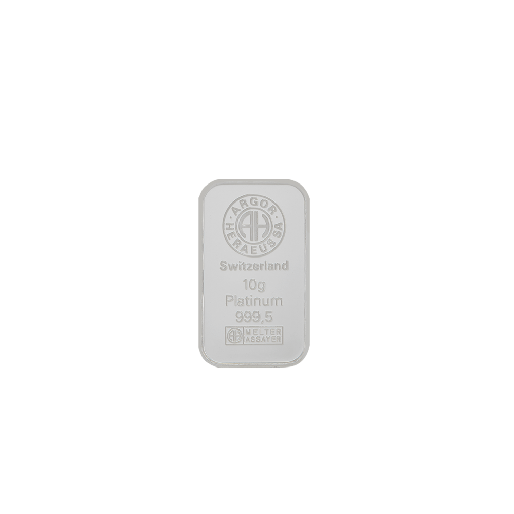 Argor Heraeus Investment Platinum Bar 10g
