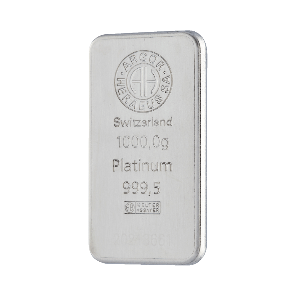 Argor Heraeus Investment Platinum Bar 1000g