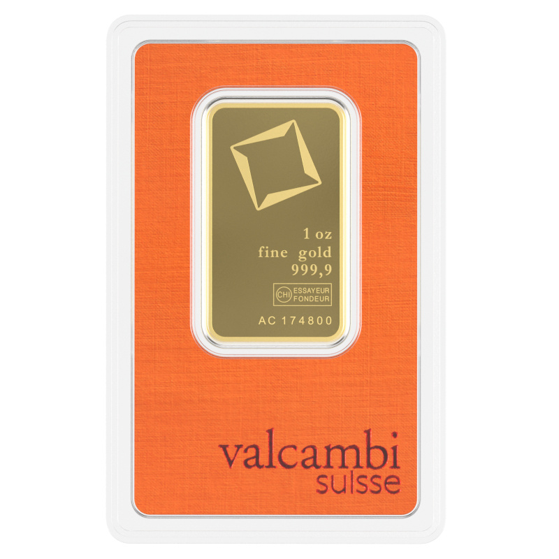 Valcambi Investment-Goldbarren 31,1 g