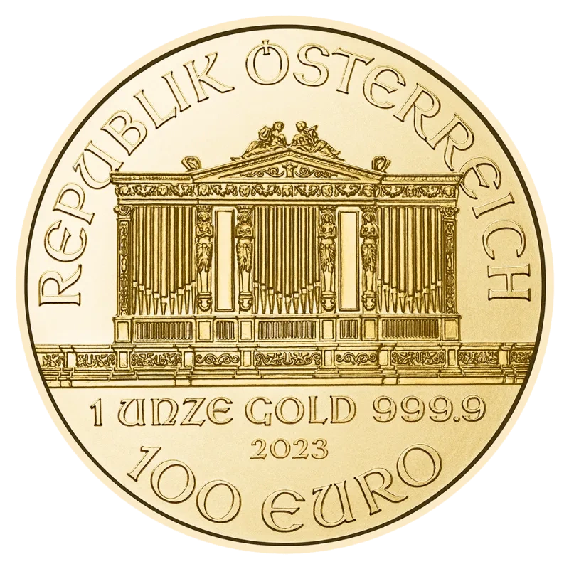 Wiener Philharmoniker 1 Oz Goldmünze