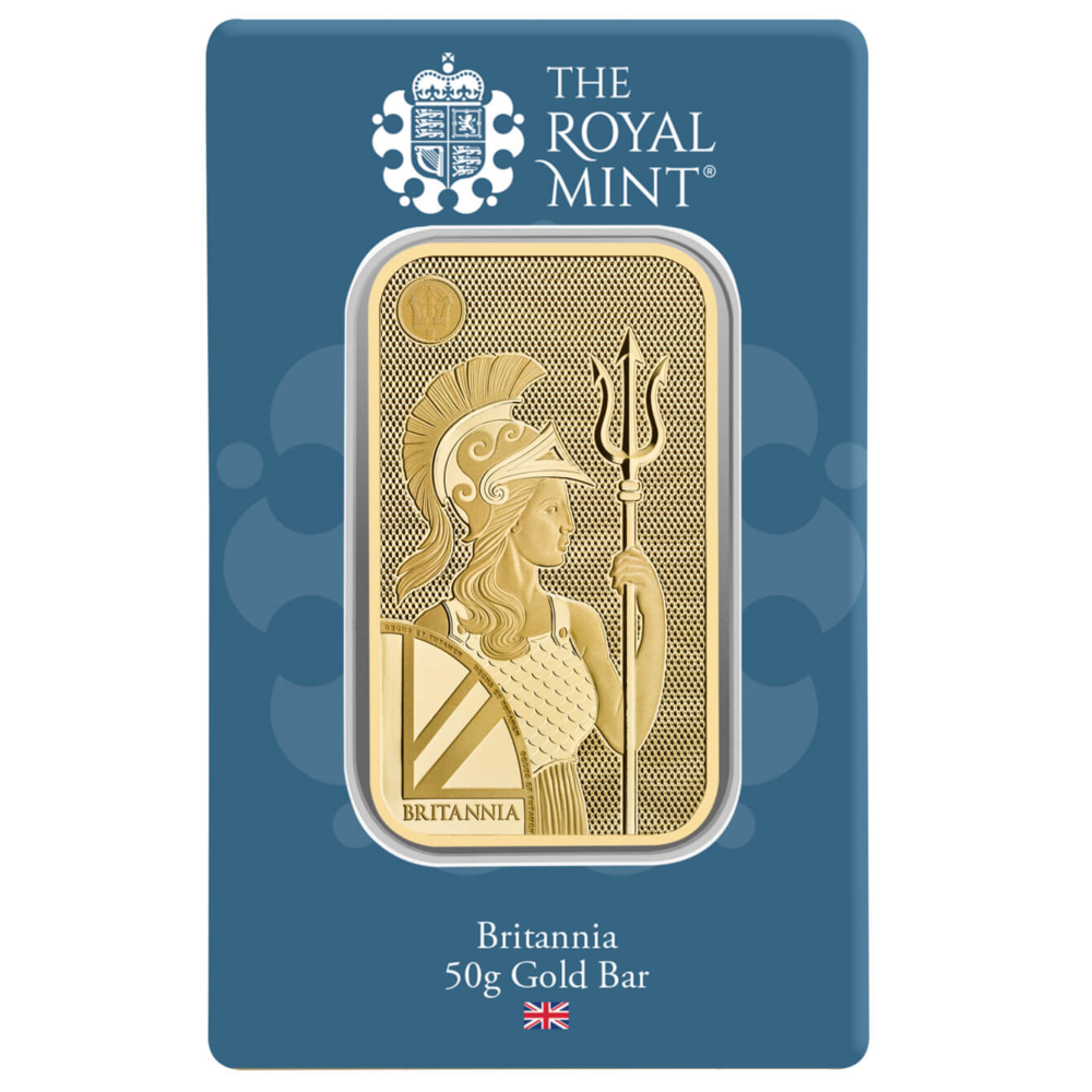 Britannia Investment Goldbarren 50 g