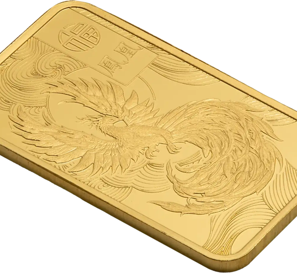 Pamp Fortuna Investment gold bar 5g - Good Luck Phoenix