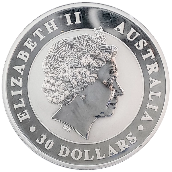 2010 Australian Kookaburra 1 Kilo Silver Coin