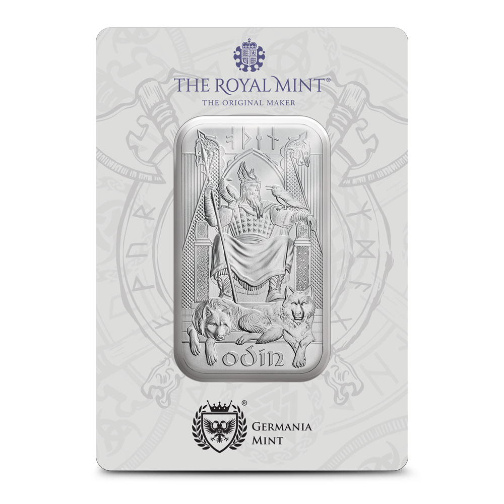 1 oz Loki Silver Bar | The Royal Mint