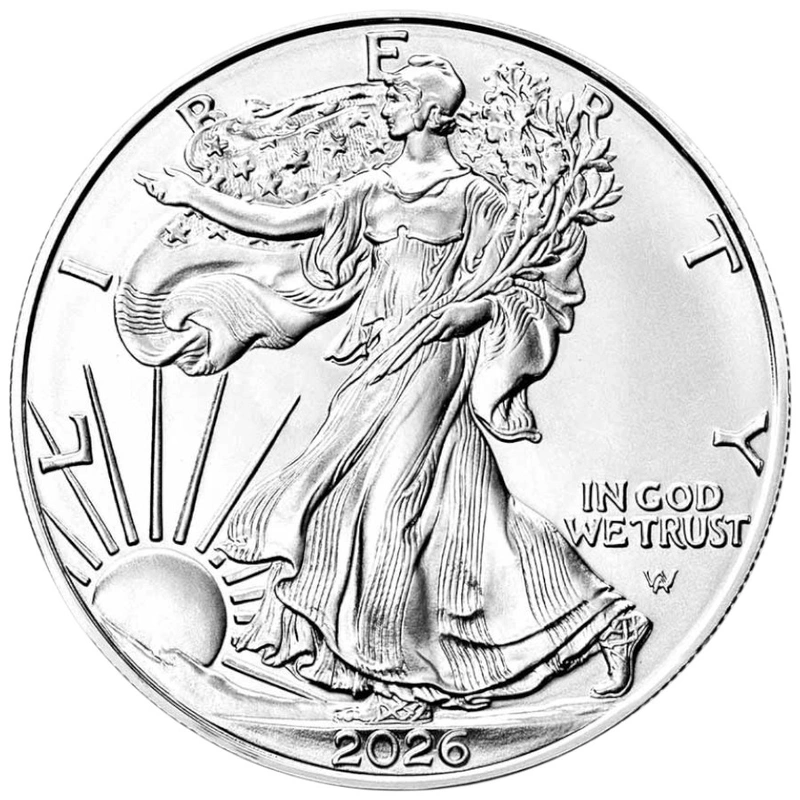 Stříbrná mince American Eagle 1 Oz 2026