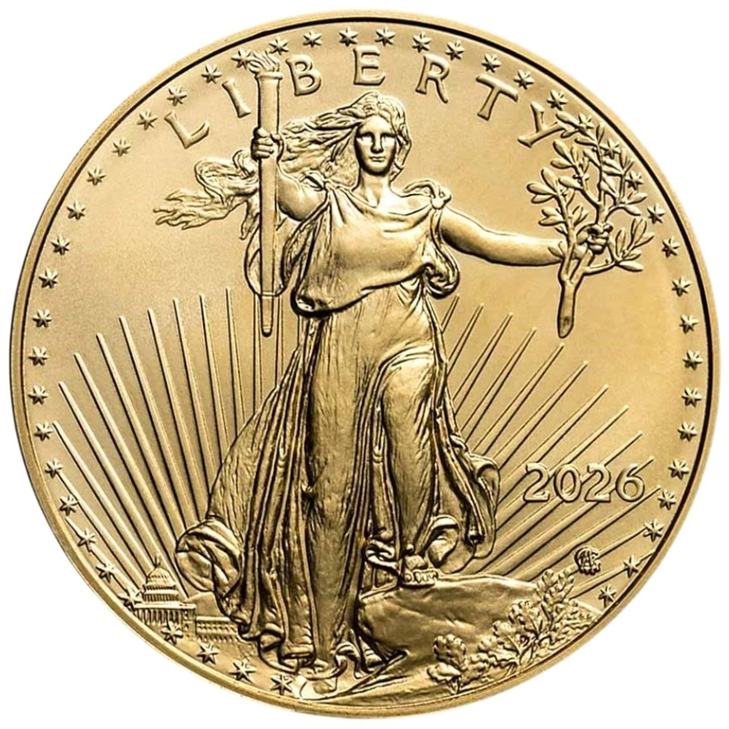 American Eagle 1/2 Oz 2026 Goldmünze