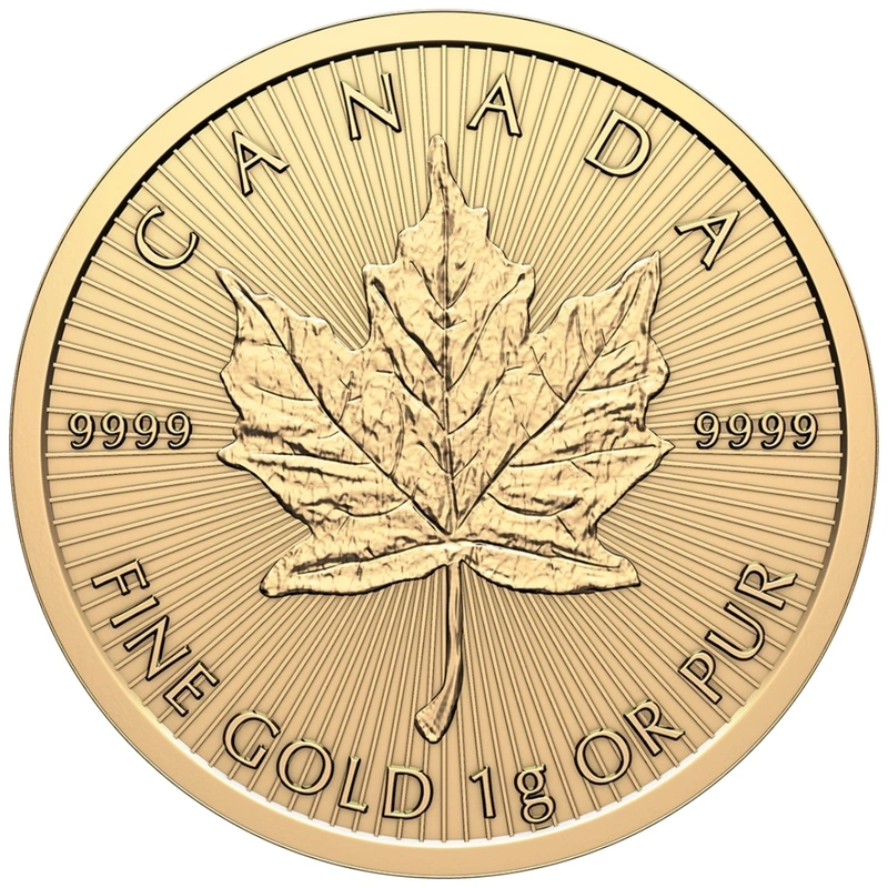 MapleGram 25g (25x1g) 2026 Gold Bullion Coin Set