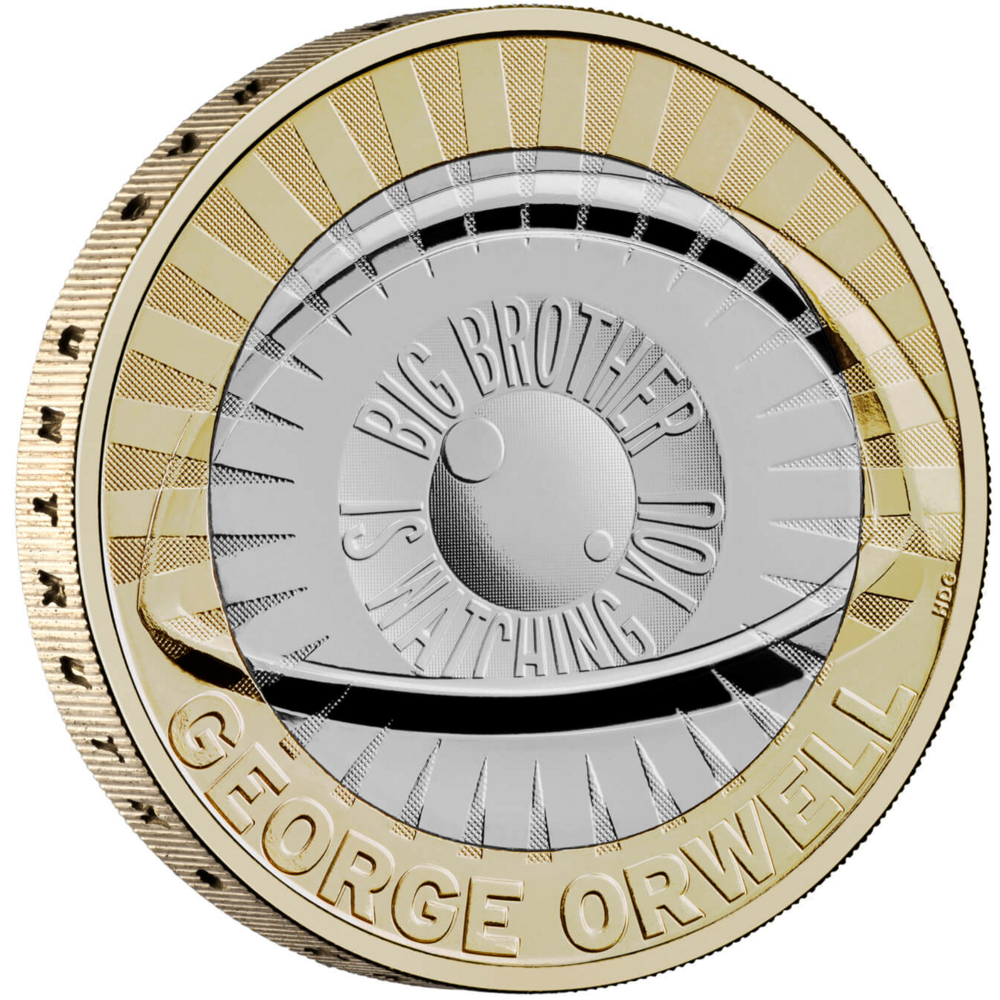 Mince George Orwell 2025 CuNi 12 g v blistru