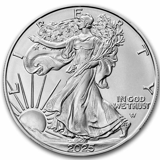 1 Oz 2025 American Eagle Silver Coin