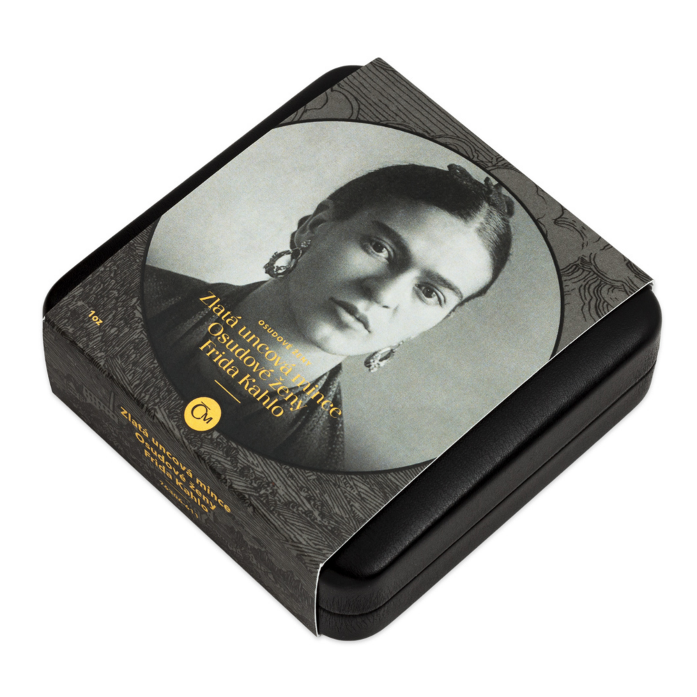 Gold Coin Femme fatale Frida Kahlo 1 Oz 2023 proof